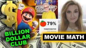 Super Mario Bros Movie Box Office BILLION, Guardians of the Galaxy Vol 3 Rotten Tomatoes Score