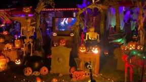 Halloween enthusiast attracts Utah locals with stunningly decorated house
