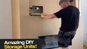 Building Awesome DIY Storage Units! (Amazing DIY Ideas)