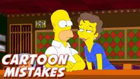 The Simpsons Season - The 7 Beer Itch | Cartoon Mistakes