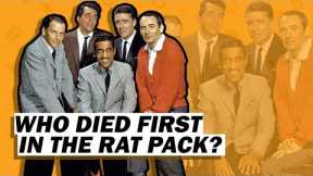 How Each of the Rat Pack Members Died