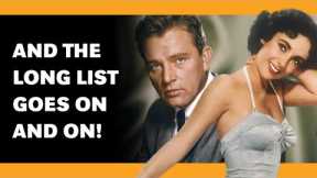 Every Man Elizabeth Taylor Dated or Hooked up With