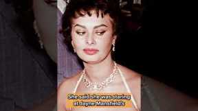 Sophia Loren Finally Explains Infamous Photo! #shorts