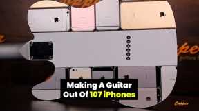 Electric Guitar Made Entirely Of iPhones | DIY Crafts