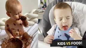 Kids hilarious reactions to their food ?