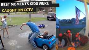 Best Moments Kids Caught Doing Hilarious Things on CCTV Cams