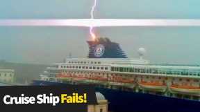 Cruise Ship Fail Moments | Caught On Camera
