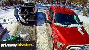 Craziest Driveway Disasters Caught on Video