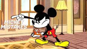 Gasp! | Mickey Mouse Goofs - Gubbles - Mickey Shorts | Movie Mistakes