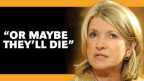 Martha Stewart Wants Her Friends to Die for This Bizarre Reason