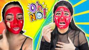 Testing Out *Viral* WEIRD Makeup Hacks 😱  *Shocking Results* 🤯 Nil & Situ Vlogs