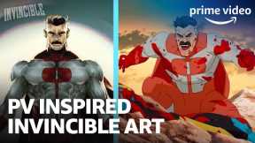 PV Inspired | Invincible Fan Art Timelapse | Prime Video