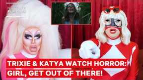 Drag Queens Trixie Mattel & Katya React to Hush and Cabin Fever | I Like to Watch Horror | Netflix