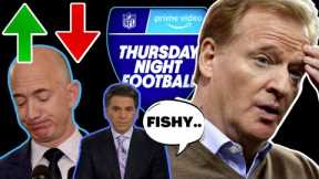 NFL TNF Ratings DELAY REEKS of FISHY BEHAVIOR as Amazon Prime Celebrates BIG Numbers?