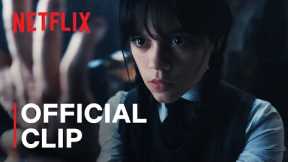 Wednesday Addams vs. Thing | Official Clip | Netflix