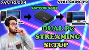 Dual PC Streaming Setup | Step By Step | Elgato(CAPTURE CARD) | *EASY* | HINDI
