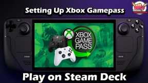 Setting Up Xbox Game Pass and Cloud Gaming on Steam Deck | Steam Deck Tutorial