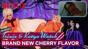 Drag Queens Trixie Mattel & Katya React to Brand New Cherry Flavor | I Like to Watch | Netflix