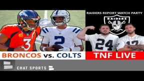 Broncos vs. Colts Live Streaming Scoreboard, Amazon Prime Video NFL Week 5 TNF | Raiders Report