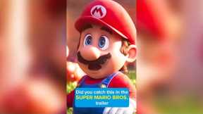 Did you catch this in THE SUPER MARIO BROS  MOVIE trailer