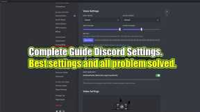 Discord audio best settings |  Discord sound problem while streaming pc 2022!