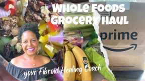 AMAZON PRIME WHOLE FOODS GROCERY HAUL -  PCOS, Fibroids, Endo, Ovarian Cysts | By: What Chelsea Eats