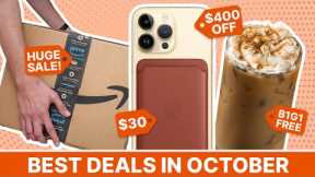 The BEST Deals In October (Amazon Prime Early Access & MORE)