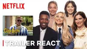 Glass Onion Cast Reacts to the Trailer | Netflix