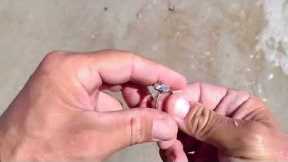 Metal detectorist finds $40,000 diamond ring buried on Florida beach