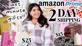 20+ LAST MINUTE Amazon Gifts 2022 (Amazon Prime 2 DAY SHIPPING Gift Guide!!) ✨  VLOGMAS day 15