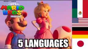 Super Mario Bros Movie Official Trailer in 5 Different Languages