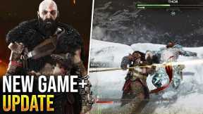 God of War Ragnarok New Game Plus Update & Amazon TV Series