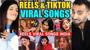 INDIAN SONGS that went viral on REELS and TIKTOK | REACTION!!!