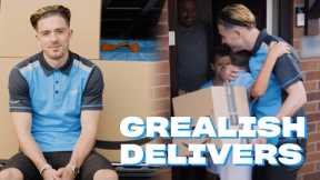 Jack Grealish Surprises Manchester City Fans | Delivering For Amazon Prime!