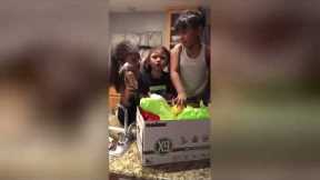 Girl who wanted baby sister is very upset by gender reveal
