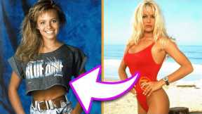 Rare Photos of Pamela Anderson Before Fame & Plastic Surgery