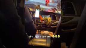 Her Lyft ride had partying parrots 😂