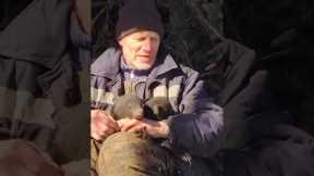 Man shares bond with rescued bear
