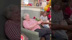 Seniors at home get the surprise of their life