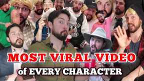 MOST VIRAL VIDEO for EVERY CHARACTER