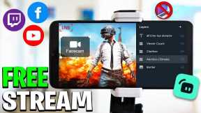 How To Stream with FACECAM and OVERLAYS (NO COMPUTER) - Streamlabs Mobile App