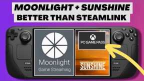 Better PC Streaming to Steam Deck with Moonlight & Sunshine!