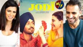 JODI (Official Trailer REACTION!!) | Diljit Dosanjh | Nimrat Khaira | Amberdeep Singh