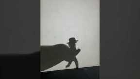 Recreating Michael Jackson dance with shadow from hands!