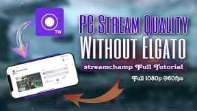 How To Live Stream On Ios - StreamChamp Full Tutorial Best Gaming Streaming App For IOS / Ipad