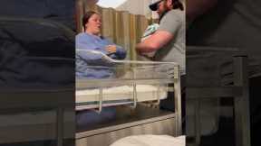 She thought she was holding her new born nephew | Aunt gets pranked