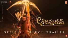 Adipurush (Official Trailer) Telugu Prabhas | Kriti Sanon | Saif Ali Khan | Om Raut | Bhushan Kumar