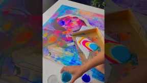 Artist creates beautiful painting...wait for it! 😍