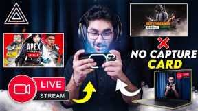 Live Stream Games from Your Smartphone Without CAPTURE CARD