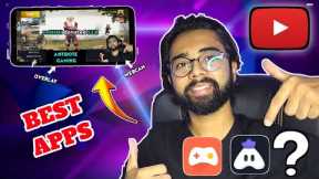 Top 3 Best Live Stream Apps Android|| Stream BGMI & FREE FIRE Without PC Like Professional Streamer